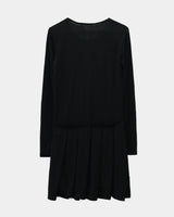 Layered Pleats Long Sleeve