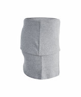 Folded Cotton Mini Skirt Pants (3color)