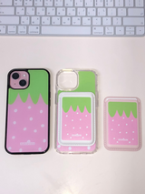 strawberry glass case