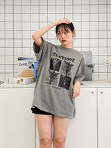 VENTIQUE Pigment Dark Angel T-shirt 3color