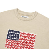 チェリーUSAグラフィックニット [ベージュ]