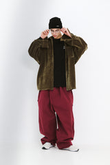 DSXBS HEAVY CORDUROY COLLAR SHIRT MUSTARD