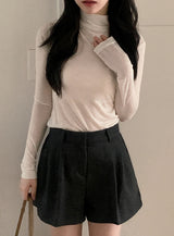 KN Daily Women Turtleneck T-Shirt (4color)