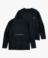 Circle to Clover, Basic Logo Long Sleeve Tee_[Black]