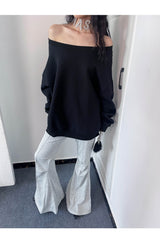オフルーズショルダースウェットシャツ
