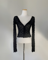 Neroni Hook Cardigan (Black)