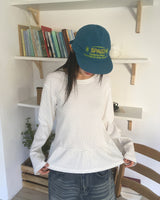 シホールドットフリルレイヤード長袖Tシャツ