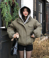 Keep Cargo High Neck Bomber Jumper