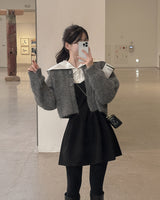Crop Knit Cardigan