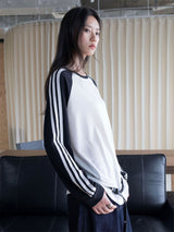 Retro Stripe Lyocell Relaxed T-Shirt