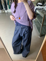 ローリベットストライプパンツ (3color)