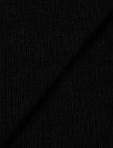 FLEECE HOODIE ZIP-UP(BLACK)