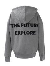 レタリング エクスプロー フーディ ジップアップ (unisex)