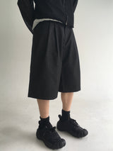 herring bermuda denim slacks(2colors)