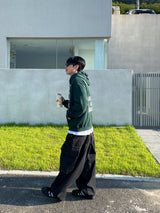 Big Pocket Balloon Cargo Denim Pants 2C