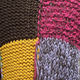 Multi Color Square Knit