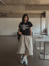 オフラインコットン半袖Tシャツ