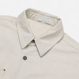 Patchwork Half Shirt Jacket