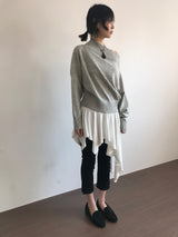 Airy Off-Shoulder Knit (3Colors)