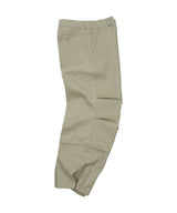  Dual-Tuck String Pants Beige