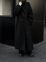 シティハイネックロングコート (2color)