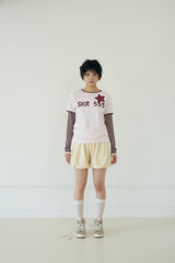 SKR 555 LAYERED TOP (PINK)