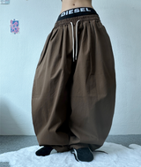 BASIC BALLOON COTTON PANTS
