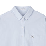 Boyfriend Loose Fit Shirt Blue