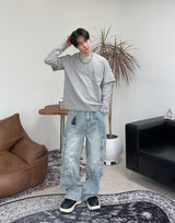 Tia Pocket Layered Long Sleeve Tee