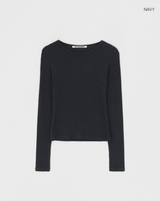 [MADE] Lucas Knit Ribbed Long Sleeve T-Shirt