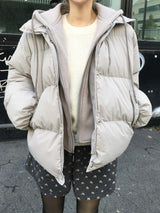 Urban Hood Layered Daily Short Padding (4c)