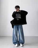 Finish Collar Knit T-shirt
