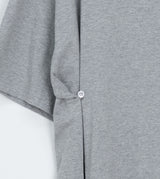 Nikb Overfit Two-Way Button Box Short Sleeve Tee