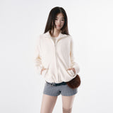 Snow fleece zip-up 002