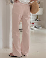 Bez Straight Fit Cotton Pants