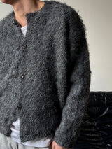 [Unisex] Cash mohair crop cardigan(2color)