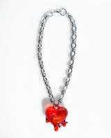 Jelly Melting Heart Necklace