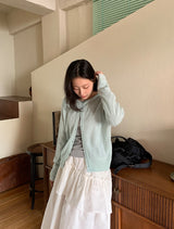 Verpan Frill Banding Midi Skirt