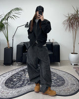 Dust leopard pants