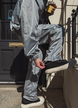 Kai Nylon Glossy Piping Pants