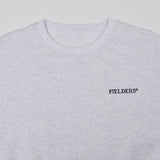 ロゴダメージスウェットシャツ WHITE MELANGE