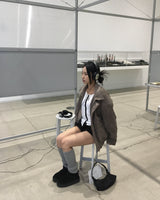 ダンブルスエードジャンパー