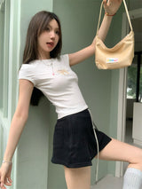 エンジェルラインラウンド半袖Tシャツ