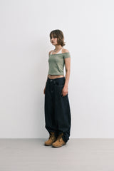 agクロスTシャツ(khaki)