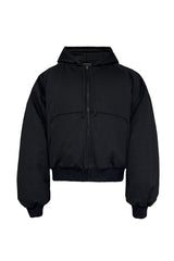 Oversized Reversible Nylon Bomber