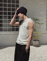 [LANARCH] Slim Hood Sleeveless