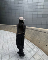 Nylon parachute pants