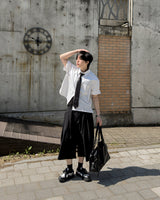 Ruen Classic Cropped Short Sleeve Shirt