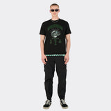 アンモナイトショートスリーブTシャツ (Black)