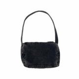 Denim 4 zipper bag
